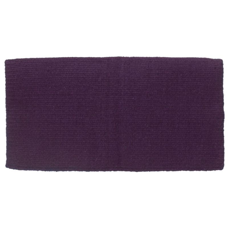 Tough1 Heavy Wool Blend Saddle Blanket Purple