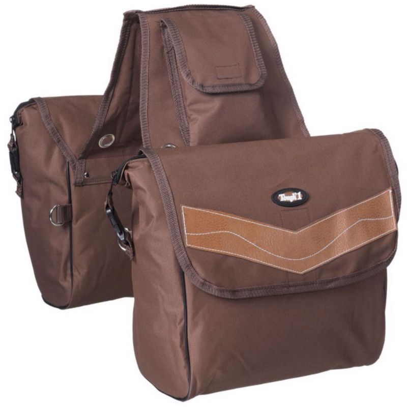 61-4730-7-0 Tough1 Insulated Saddle Bag with Liner Brown sku 61-4730-7-0