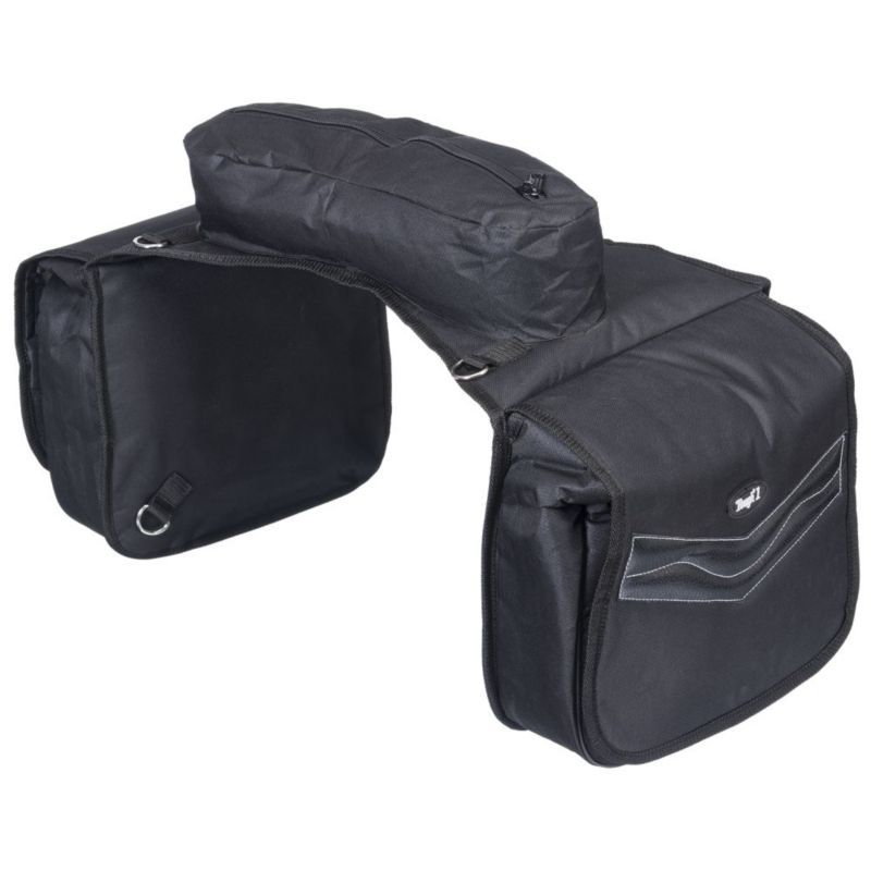 Tough1 Elite Insulated Saddle Bag Black