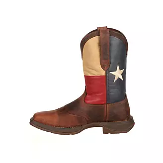Durango Mens Patriotic Sq Toe Texas Boots