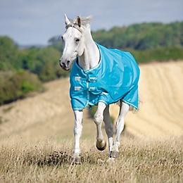 CShires Tempest Lite Summer Turnout Rug Horse Pony Lightweight Blue Nebular 