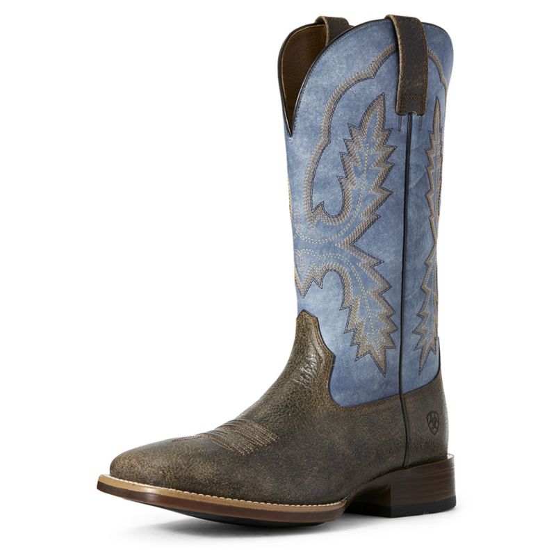 ariat boots blue