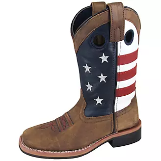 Smoky Mountain Youth Stars and Stripes Boots
