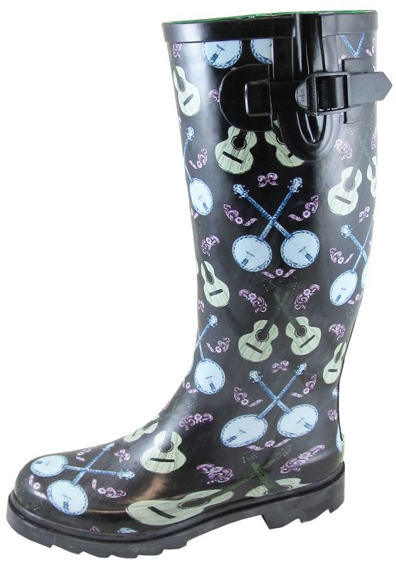 ladies rubber boots