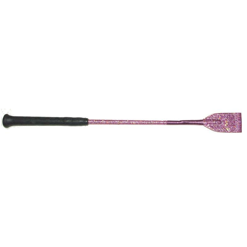 Exselle Glitter Jump Bat Rubber Grip Handle Pink