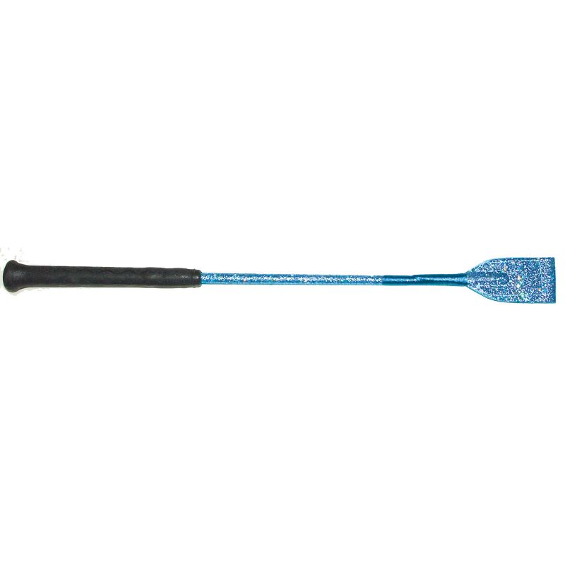 Exselle Glitter Jump Bat Rubber Grip Handle Blue