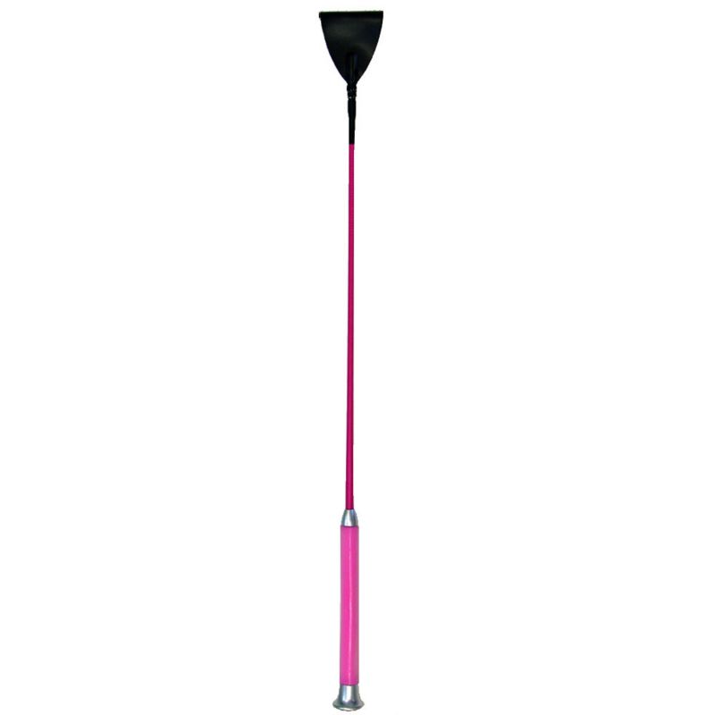 Exselle Gel Handle Riding Crop 25in Pink