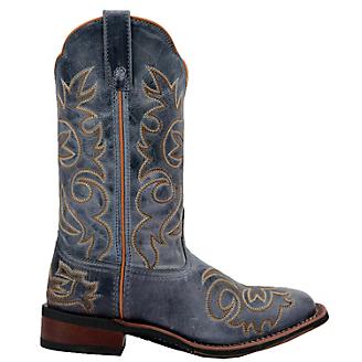 Laredo Ladies Ella Square Toe Blue Boots