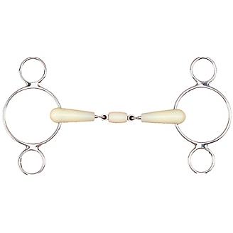 Happy Mouth Double Joint Roller 2-Ring Gag
