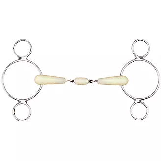 Happy Mouth Double Joint Roller 2-Ring Gag