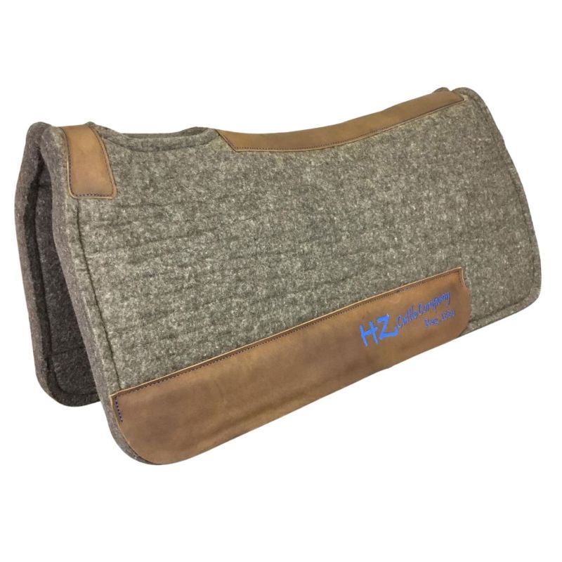 Colorado Saddlery Pressed Wool Contour Pad Cho/Blu