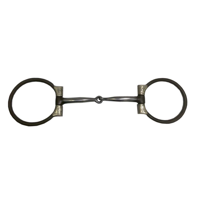 25-7007 Colorado Saddlery Antique Brown Snaffle Bit sku 25-7007