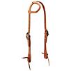 Weaver Leather Roughout Russet Sliding Headstall