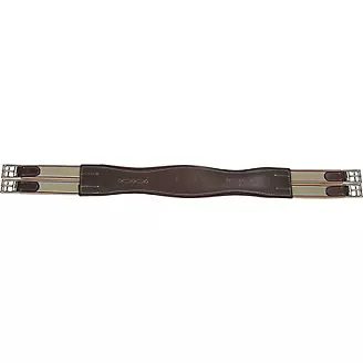M Toulouse Contour Shape Padded Leather Girth