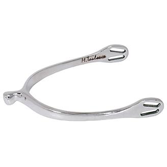 Korsteel Knob End Women's Stainless Steel English Spurs with 1" Neck 