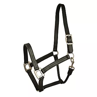 Gatsby Triple Stitched Leather Halter