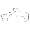 Mare and Foal Cookie Cutter Set