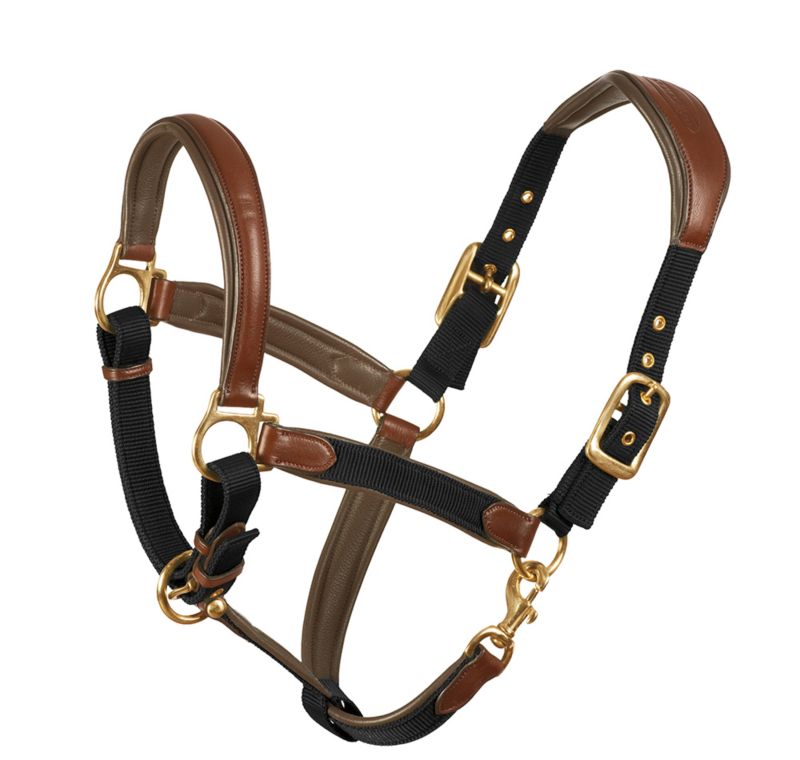 Ovation Luxor Cushion-Flex Halter Oversize Black
