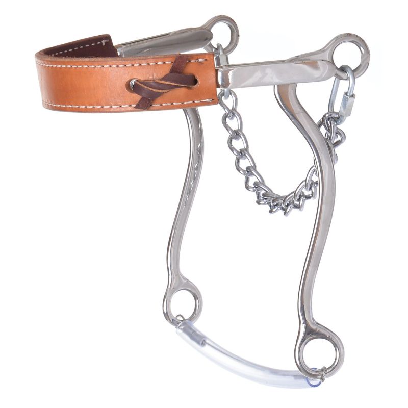 Reinsman Mechanical Leather Nose Pony Hackamore