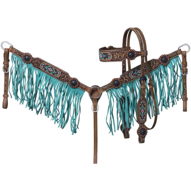 Royal King Isabella Headstall/Breast Collar Set