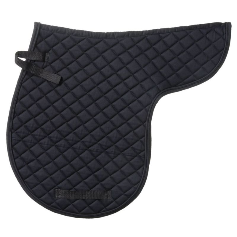 EquiRoyal Quilted Contour AP Saddle Pad Black