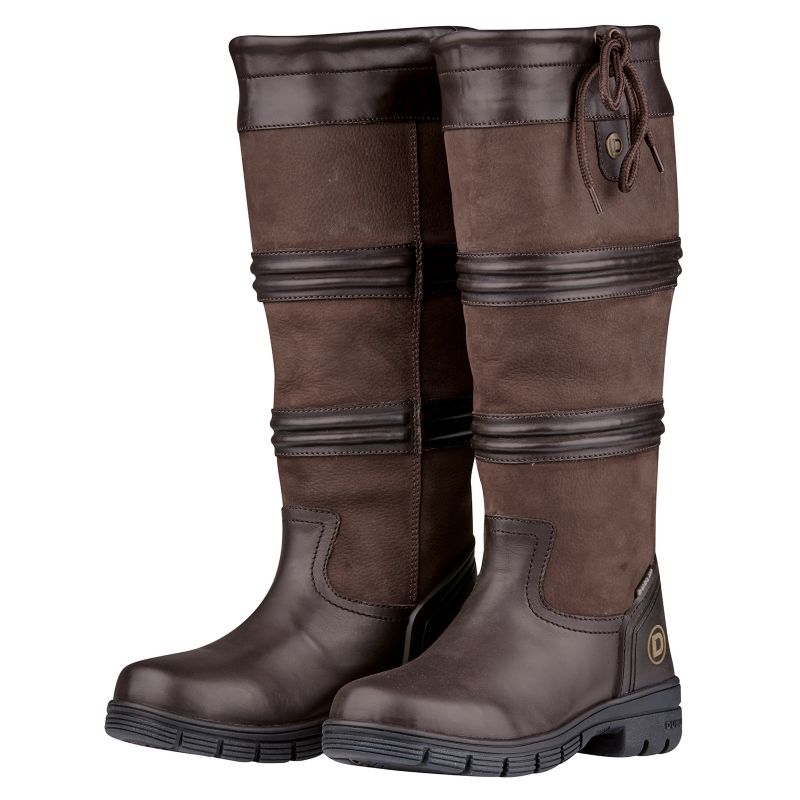 Dublin Ladies Husk II Country Boots 8.5 Chocolate -  Weatherbeeta USA Inc., 1001728007
