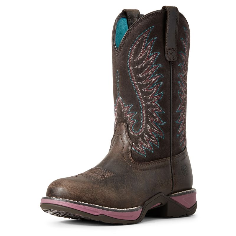 ladies round toe boots