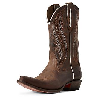 Ariat Ladies Tailgate Snip Toe Rust Boots