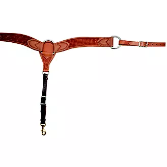 Cowboy Tack 3 1/2in Roughout Breast Collar