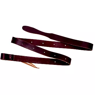 Cowboy Tack 1 5/8in x 82in Burgundy Tie Straps