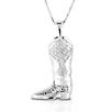 Kelly Herd Western Boot Necklace