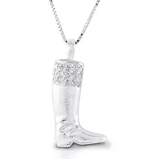 Kelly Herd English Boot Necklace