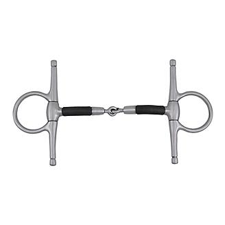 Shires Soft Rubber Covered Full Cheek Snaffle 5" 4.5" 5.5". 