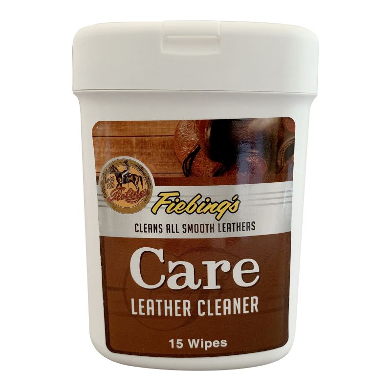 Fiebings Care Leather Cleaner Wipes