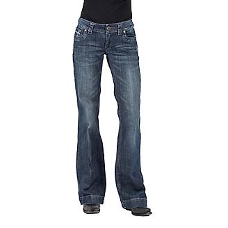 Stetson Plain Back Blue Detail Jeans