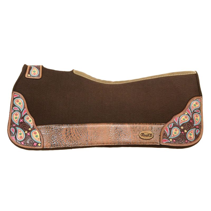 31-5630-7-0 Tough1 Hand Painted Paisley Saddle Pad sku 31-5630-7-0