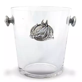 Vagabond House Horseshoe Glass Ice Bucket