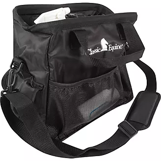 Classic Equine Black Grooming Tote