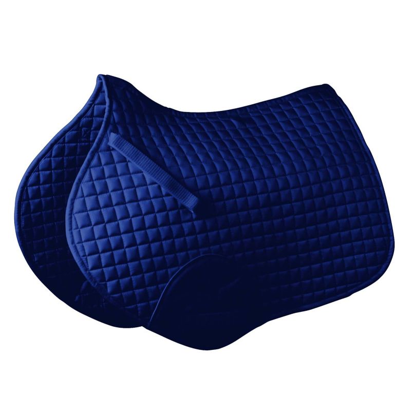 Roma Mini Quilt Shaped Saddle Pad Navy