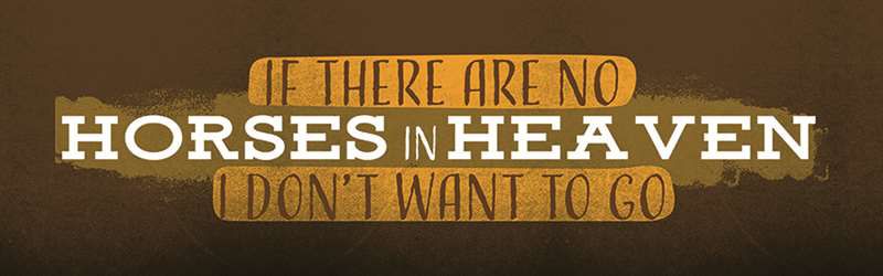 Horses in Heaven Hand Crafted Sign