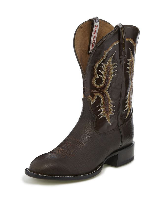 mens round toe boots