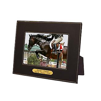 Personalized Leather Picture Frame