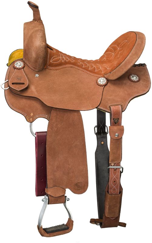 Tough1 Payson Roughout 15in Barrel Saddle