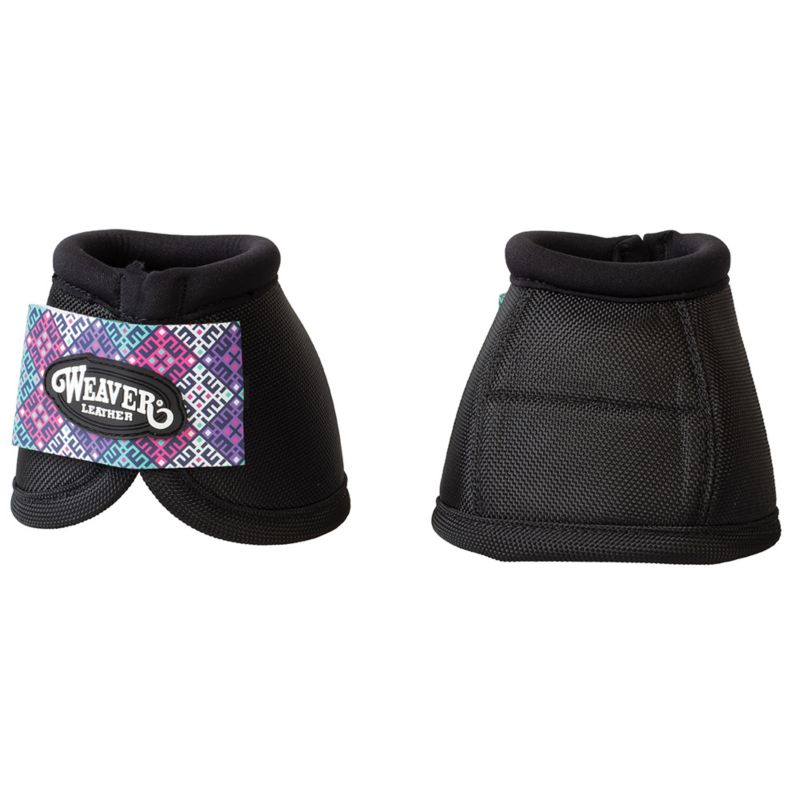 C P23 Large Weaver Leather Horse Bell BOOTS Ballistic No Turn Black