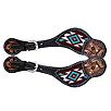 Oxbow Ladies Cheyenne Beaded Tooled Spur Straps