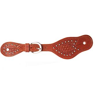 Oxbow Youth Tooled Spur Straps w/Dots