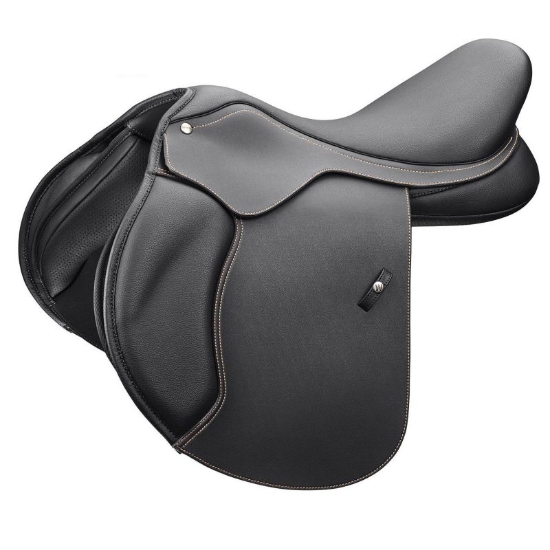 Wintec 500 Flocked Jump Saddle 16.5 Black