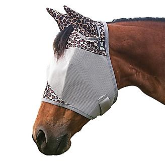 Cashel Crusader Patterned Fly Mask with Ears