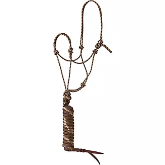 Mustang Premium Rope Halter and Lead
