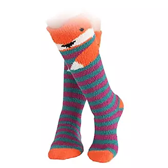 Free Shires Ladies Fluffy Socks Fox